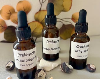 Hermit Crab Infused Oil - 30ml Molting Supplement & Complete Diet Mix