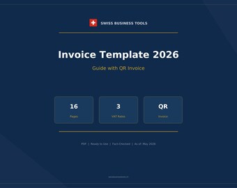 Invoice Template & Guide Switzerland 2026 — with QR Invoice