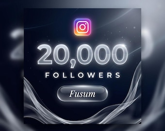 20.000 seguidores en Instagram al instante: seguidores reales y activos.