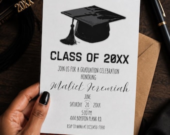 Senior Graduation Invitation, 8th Grade Graduation