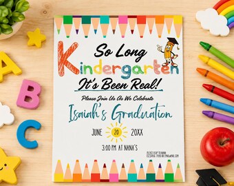 Kindergarten Graduation Invitation