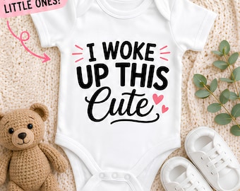 I Woke Up This Cute PNG, Funny Mom Gift, Tired Mom PNG, Mama Humor PNG, Motherhood Sublimation Design, Mom Shirt Digital Download