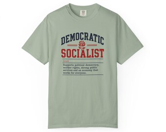 Democratic Socialist T-shirt | Political Definition Graphic Tee