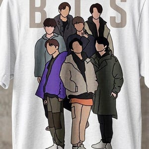 Jung Kook Tee - Etsy