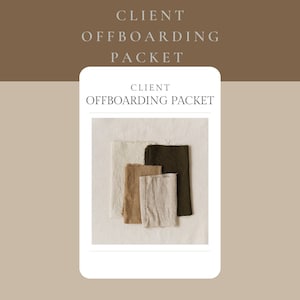 Client Offboarding Packet Template