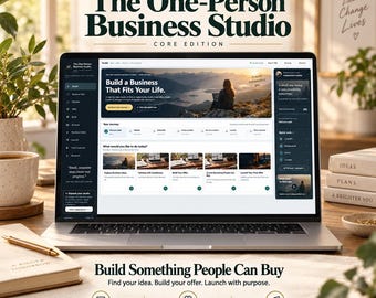 One-Person Business Studio HTML Tool for UK Creative Solopreneurs