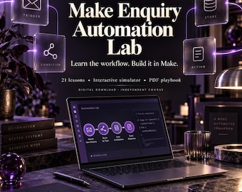 Enquiry Automation Lab Interactive No-Code Course with Workflow Simulator