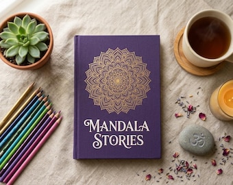 Mandala Stories Digital Colouring Book for Adults & History Lovers