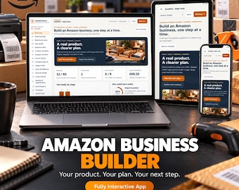 Amazon Business Builder HTML App for FBA & FBM Product Launch