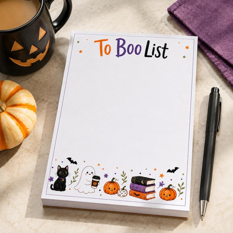 Purple Paper Notepad - Etsy