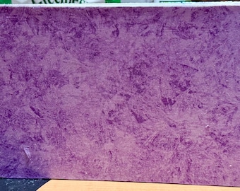 Marbled Purple 10x6 Refillable Scrapbook (60 custom sheets included)