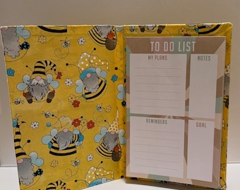Gnome & Bee Planner/To Do Notepad