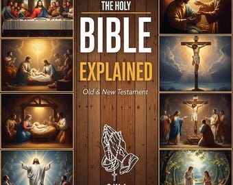 The Holy Bible Explained — Old & New Testament: A Life-Changing Journey With God | Easily Understand God’s Word, Apply His Eternal