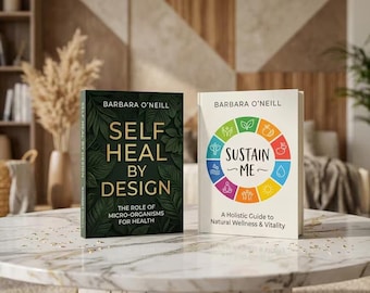 Barbara O’Neill Wellness Book Collection – Sustain Me & Self Heal by Design Set