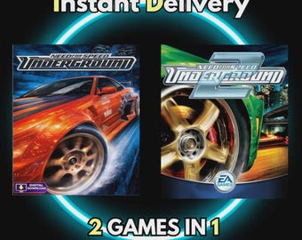 Need for Speed Underground 1 & 2 PC Bundle | Digital Download | Classic Street Racing Games