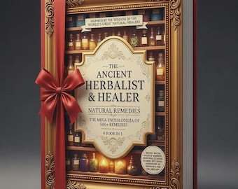 The Ancient Herbalist & Healer Natural Remedies. 4 Books in 1 The Mega Apothecary Encyclopedia: 500+ Remedies for Daily Wellness, Beauty,