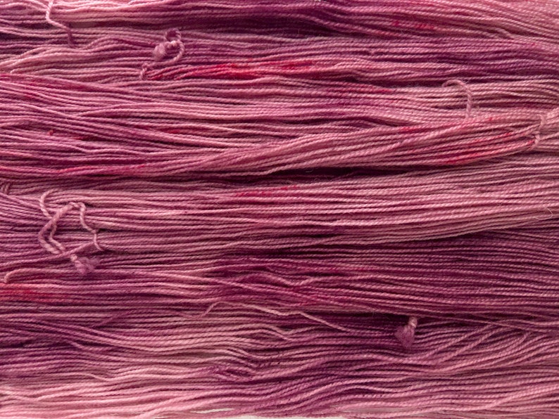 Flower Market Mini Skein Set Staple Fingering 80/20 SW BFL/Nylon image 2