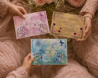 Bridal Proposal Cards Bundle | Bridesmaid, Maid of Honour, Flower Girl (Digital Download)