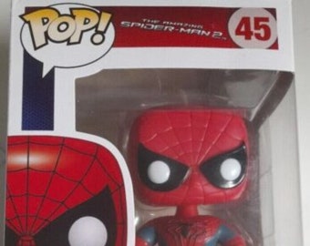 Funko Pop! Spiderman 45 Vinyl Figure Novelty Gift or Collectable BOXED BRAND NEW