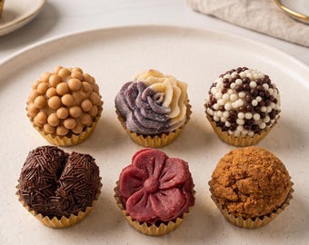 Gourmet Brigadeiro Gift Box - Signature Handcrafted Brazilian Truffles - Desserts (6 & 12 Count)