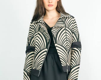 Pole printed jacket