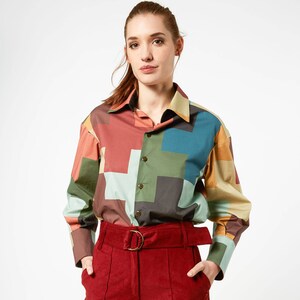 Wide blouse image 1