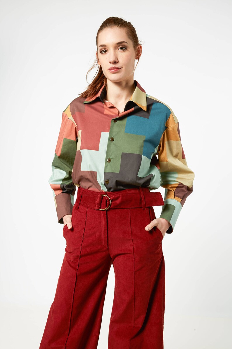 Wide blouse image 1