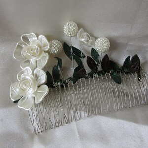Beaded Pearl comb wedding Party | birthday gift |wedding