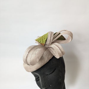 Lilac pillbox with silver  Mother of the bride |wedding |Races| Party