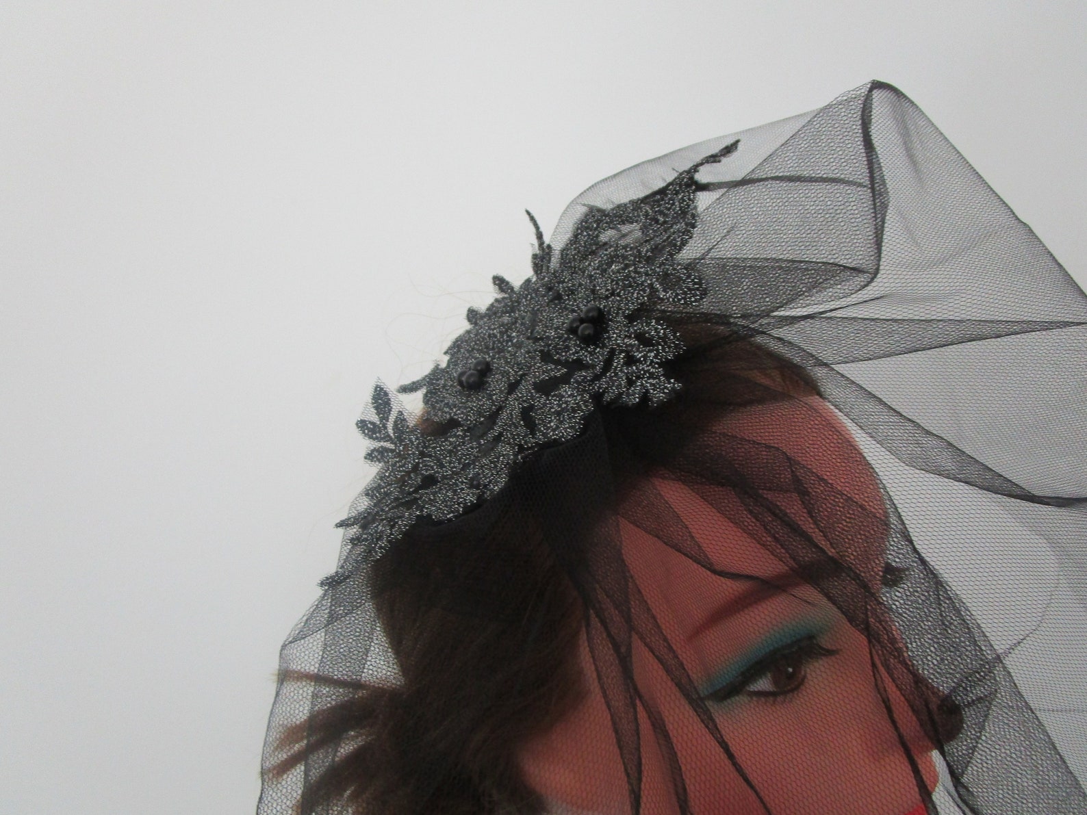 bridal blusher veils headpieces