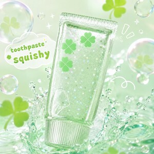 Dentifrice en forme de trèfle | Jouet anti-stress