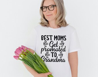 Camiseta de mamá que se convierte en abuela