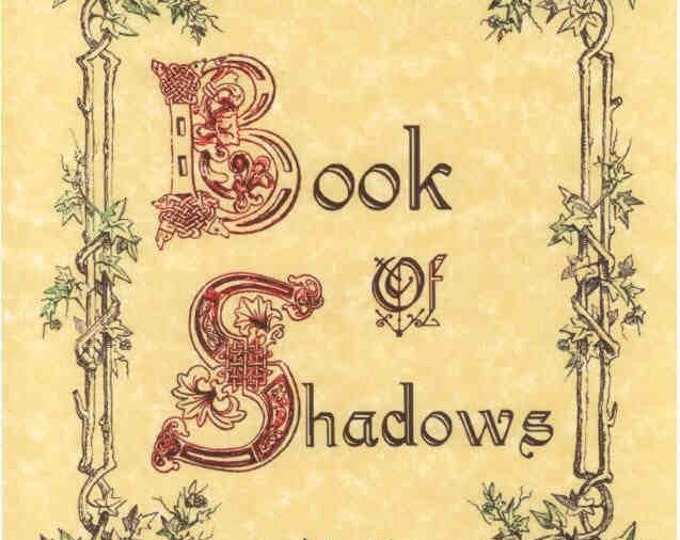 Book of Shadows Cover Page - Etsy