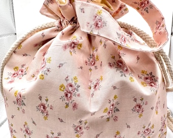 Garden Party Drawstring Bag