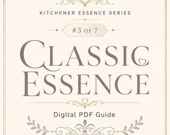 Classic Kitchener Essence Style Guide | Fashion Identity PDF | Kibbe Essence Type Printable