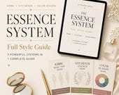 Style Identity Bundle | Kibbe Body Type + Kitchener Essence + Color Analysis PDF | Complete Personal Style System for Your Wardrobe