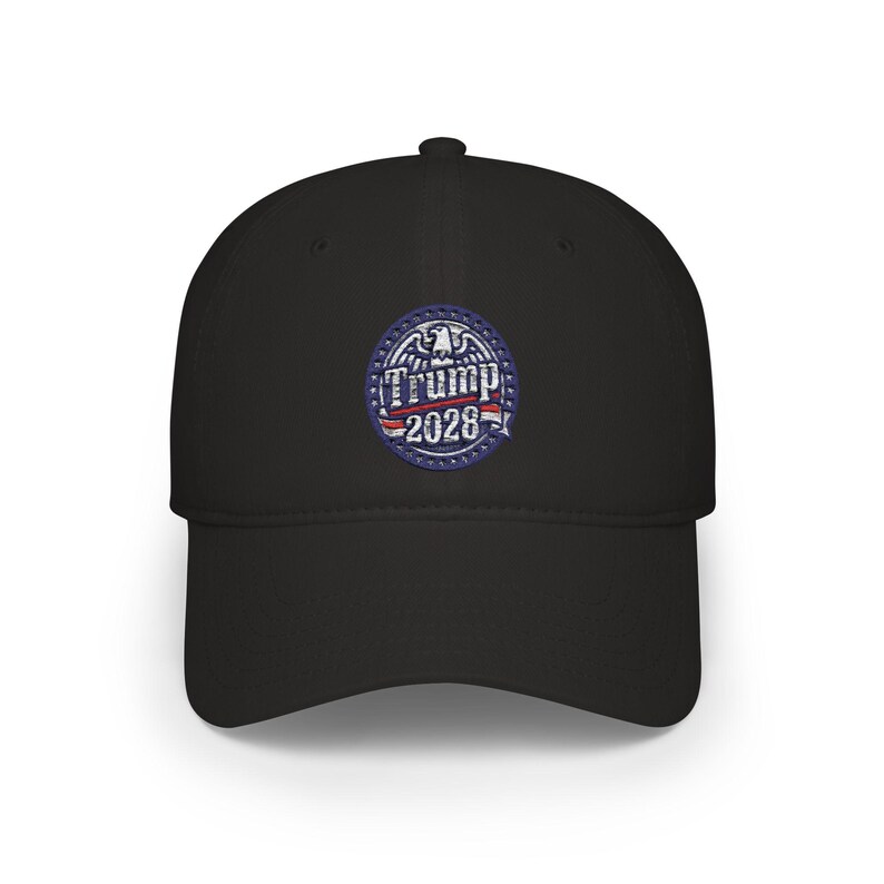 Trump 2028 Patch Baseball Cap | Political Red Hat image 8