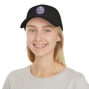 Trump 2028 Patch Baseball Cap | Political Red Hat image 13