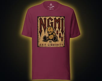 NGMI Crypto T-Shirt - Not Gonna Make It Bitcoin Tee | Web3 Trader Meme Gift | Savage Degen Streetwear | CryptoNight Mafia