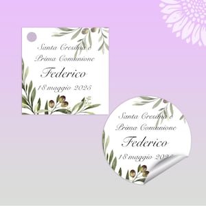 Boho Scatola Per Torta Personalizzata Con Nomi | Favore Di - Foto 2