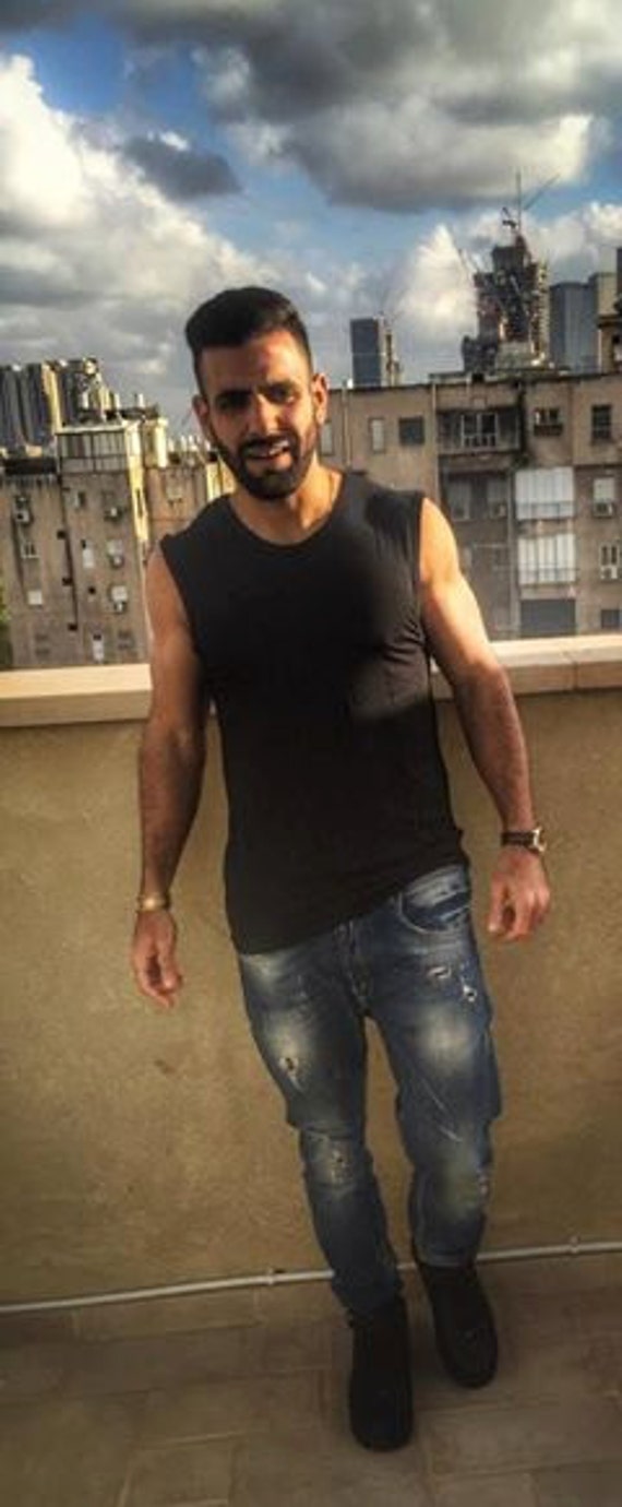 slim fit tank top mens