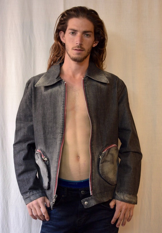 Men's Denim Jacket Sample Jeans Jacket 