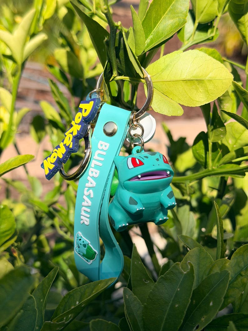 Bulbasaur Keychain - Etsy