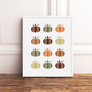Printable Fall Art Print, Pumpkin Cutouts, Cute Fall Things, Fall Quote, Pumpkins, Fall Decor, Light, Leaves, Autumn