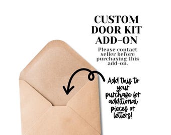 Deurkit add-on-upgrade - alleen goedkeuring van de verkoper