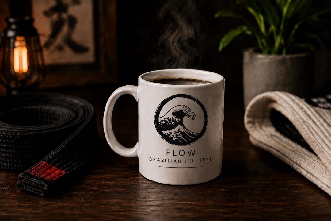 BJJ Flow Mug - Etsy