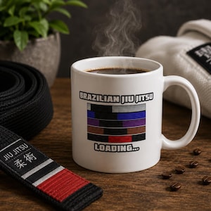 Bjj Coffee Cup - Etsy
