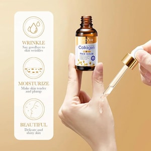 Collagen Essence Anti-aging Moisturizing Facial Serum image 3