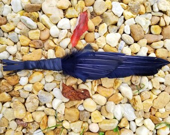 Smudge Fan. Smudge Feather. Raven. Crow. Feather. Crow Feather Fan. Black. Raven Fan. Crow Fan. Feather for Smudge. Native. Gifts Under 50