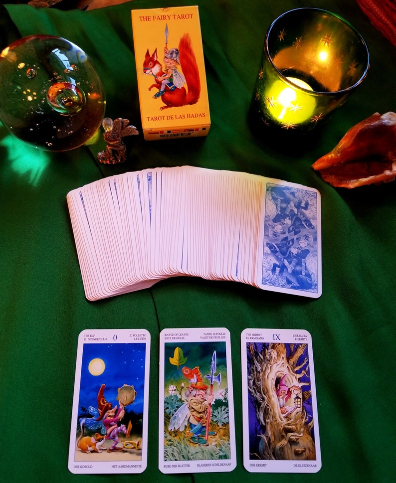 Tarot Card READING. The Fairy Tarot Deck Reading. 30 Minute Tarot Card Reading. 3 Card Reading. Personalized Tarot Card Reading. Fairy Deck. image 3